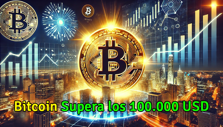 Bitcoin supera los 100.000 USD