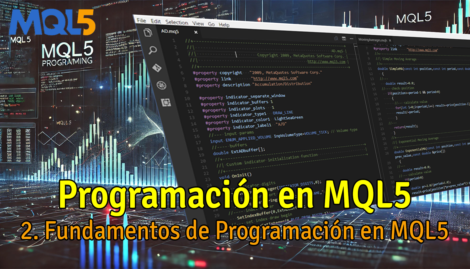 Programación en MQL5 - 2. Fundamentos de programación