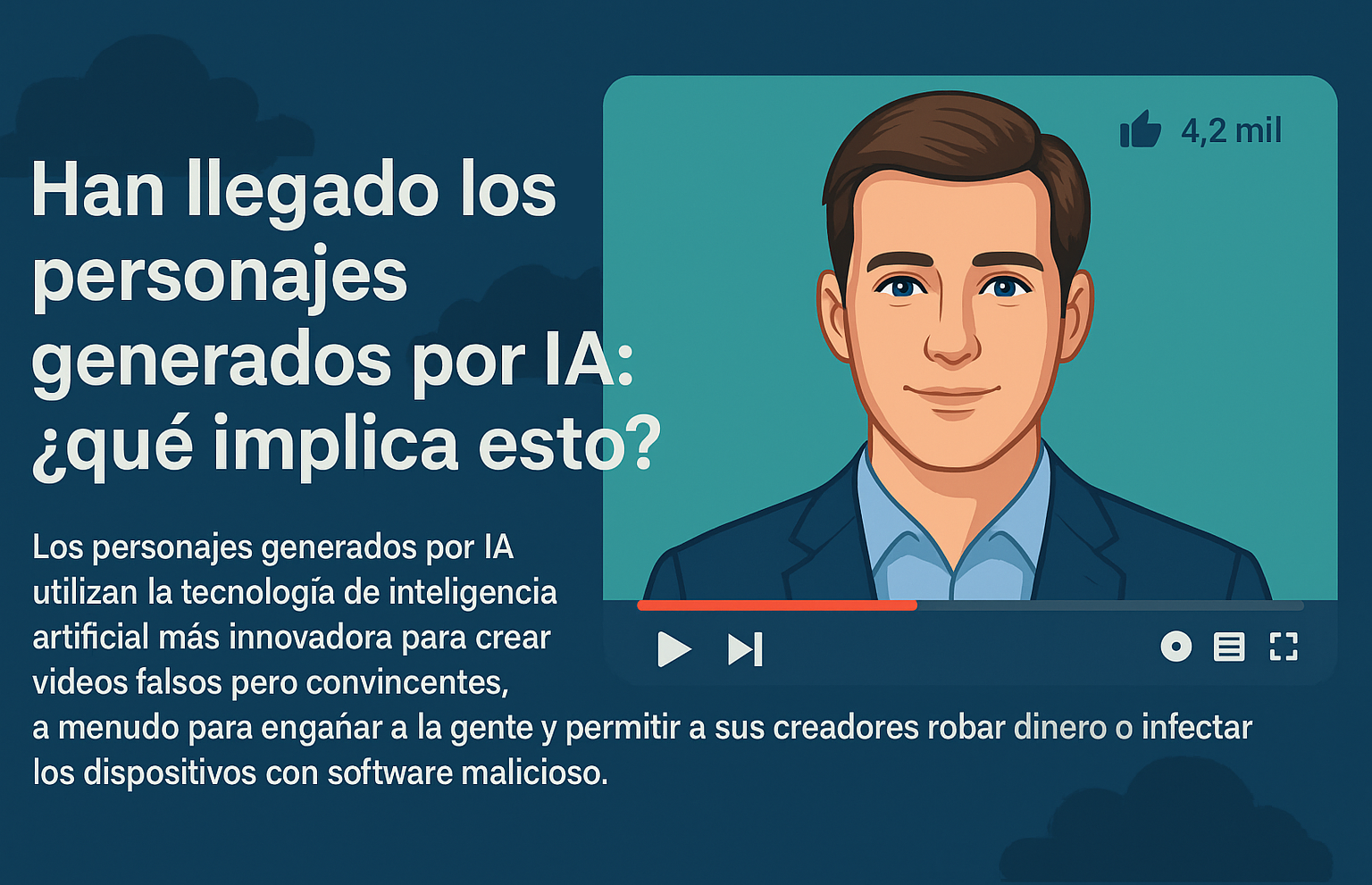 Personajes generados por IA