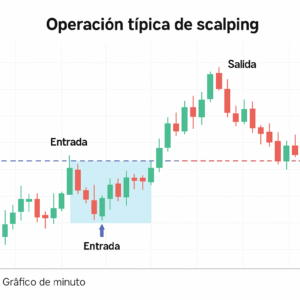 Operación típica de scalping