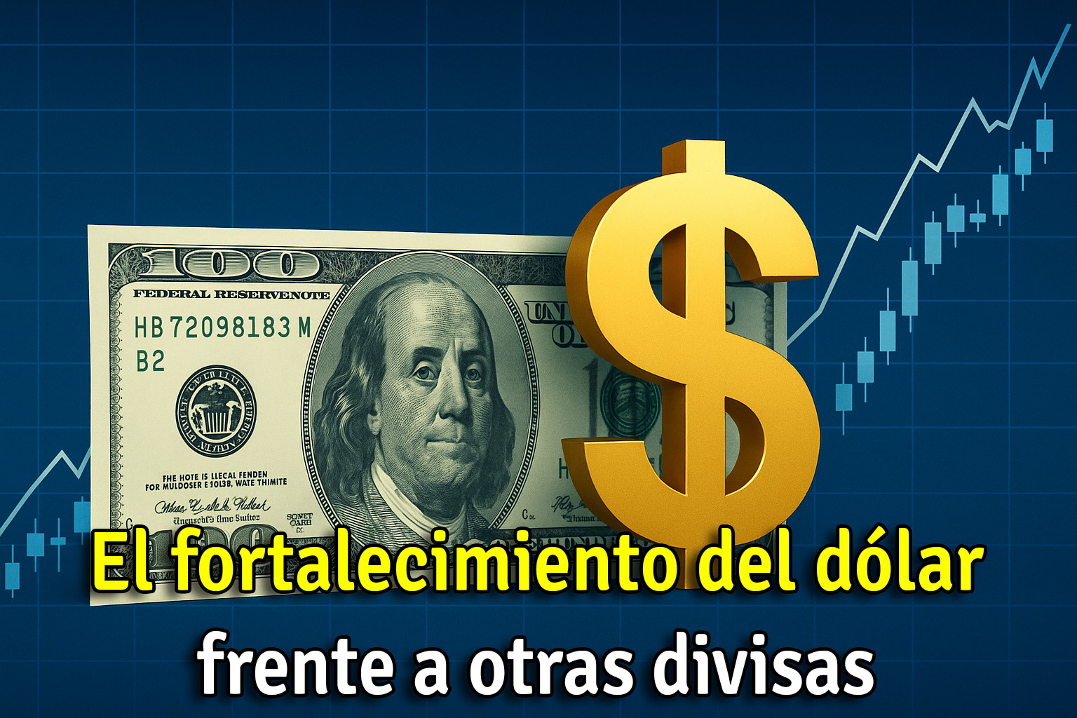 El fortalecimiento del dólar frente a otras divisas