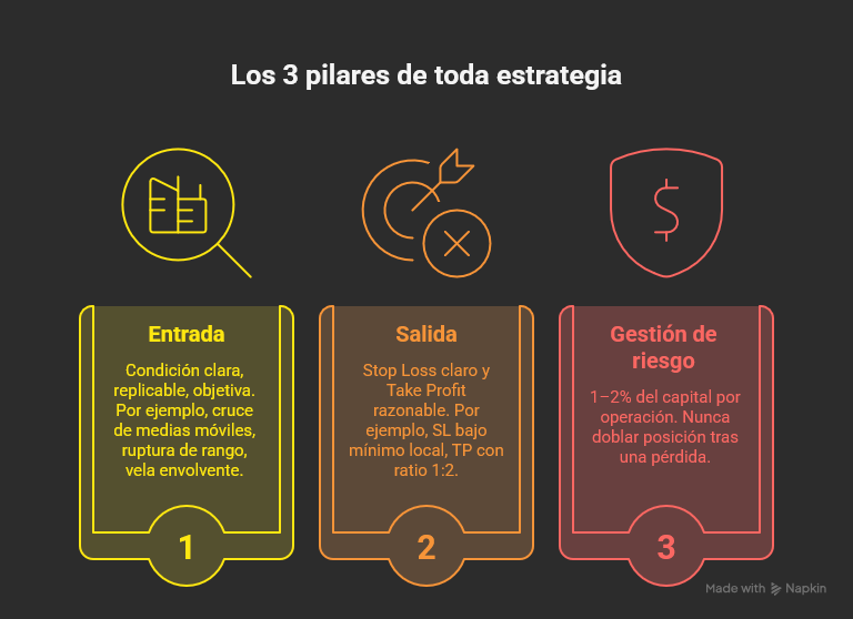 Los 3 pilares de toda estrategia