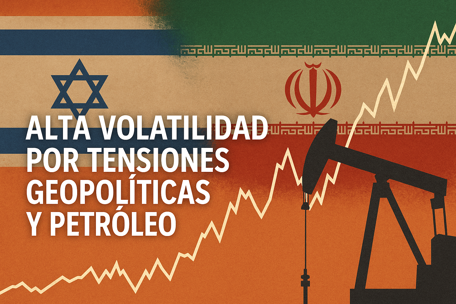 Alta volatilidad por tensiones geopolíticas y petróleo