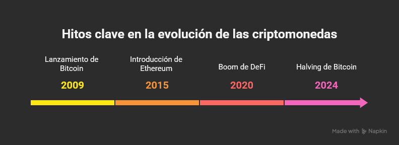 Hitos clave del mercado cripto