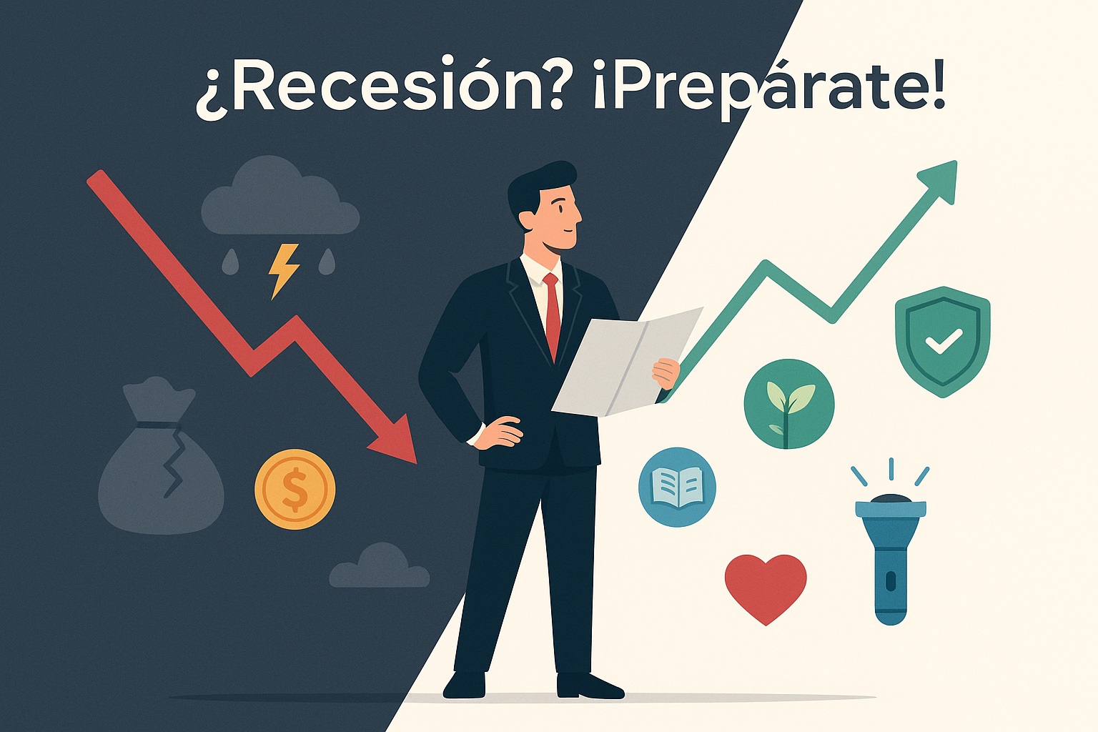 Qué es una recesión y cómo prepararse para ella
