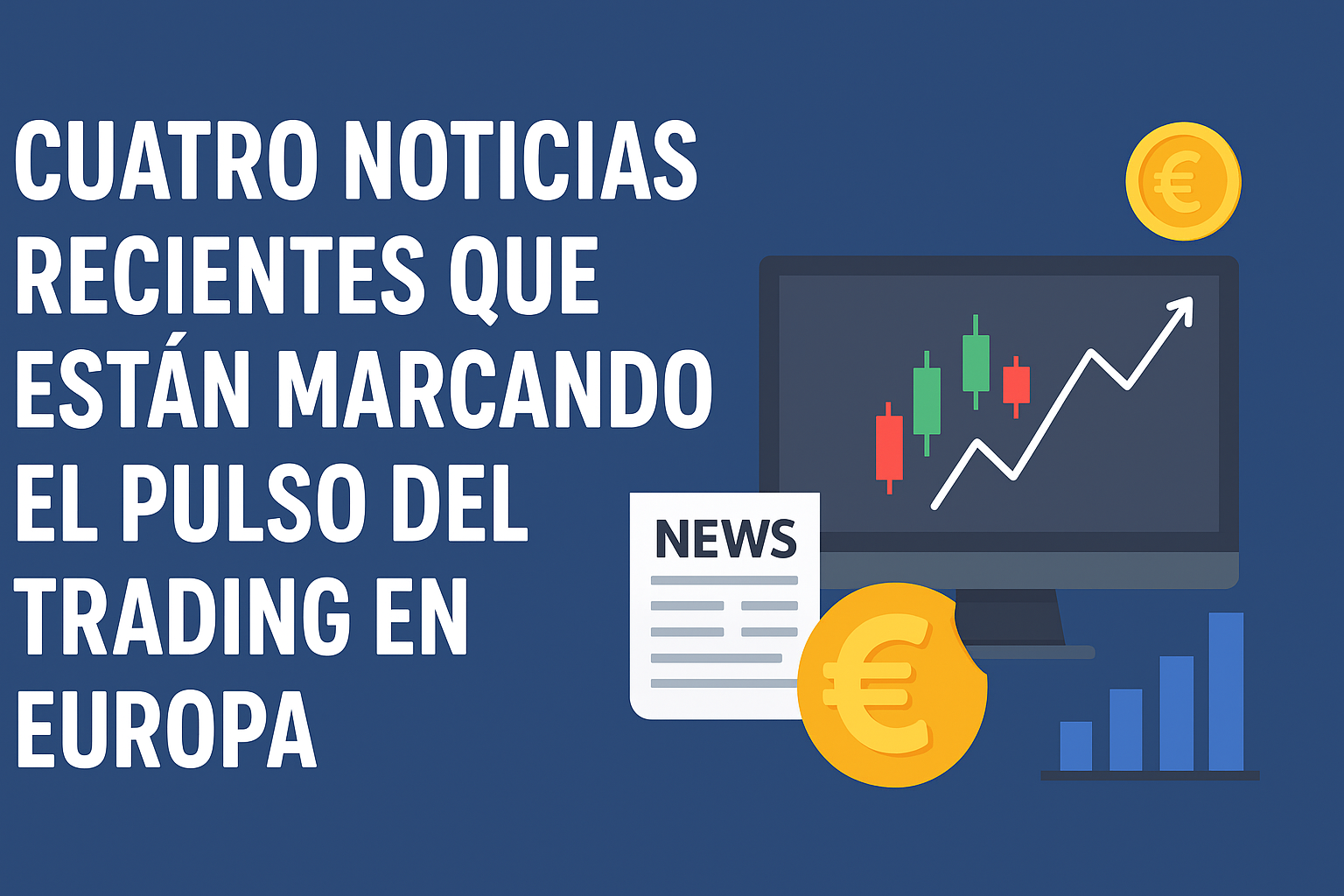 Cuatro noticias recientes que están marcando el pulso del trading en Europa