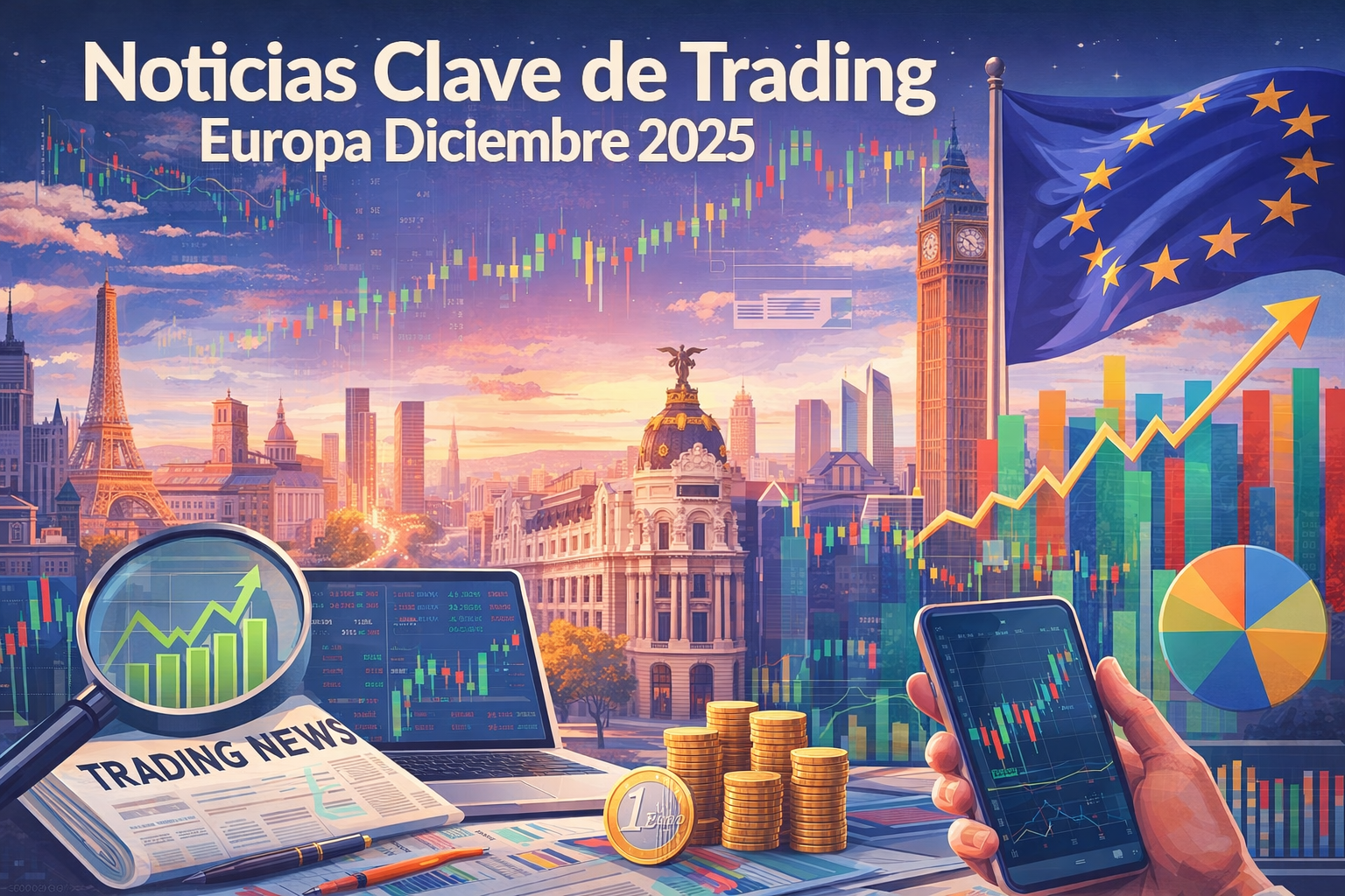Europa se Mueve: Cuatro Noticias Clave que Están Moldeando el Trading en Diciembre