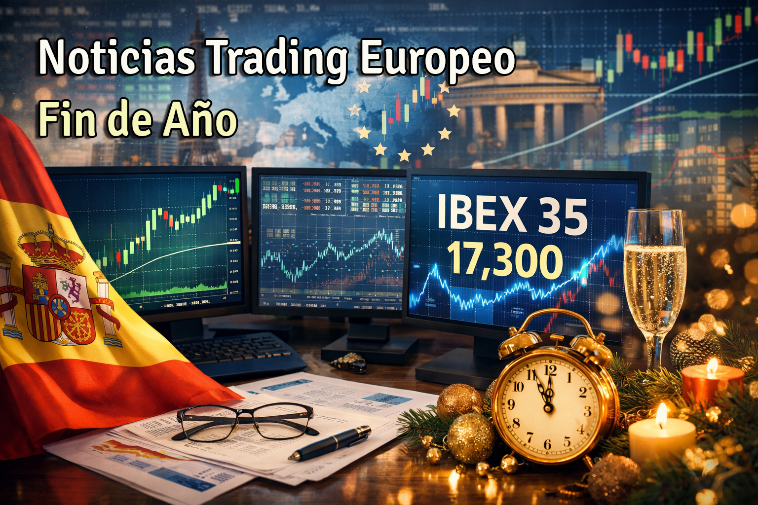 Europa cierra el año en máximos… pero con trampas para traders
