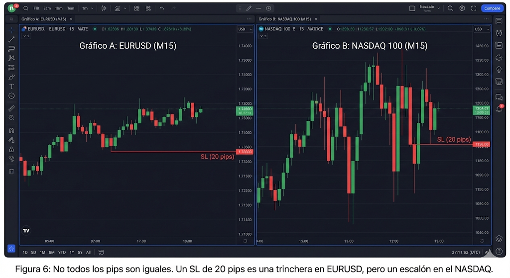 Comparación de Gráficos de Velas (Zoom In)