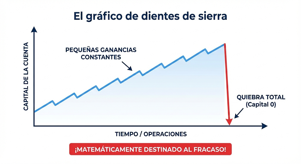 Gráfico dientes de sierra