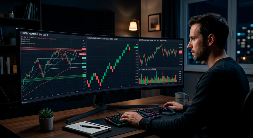 Gráficos atemporales - El setup de pantallas híbrido