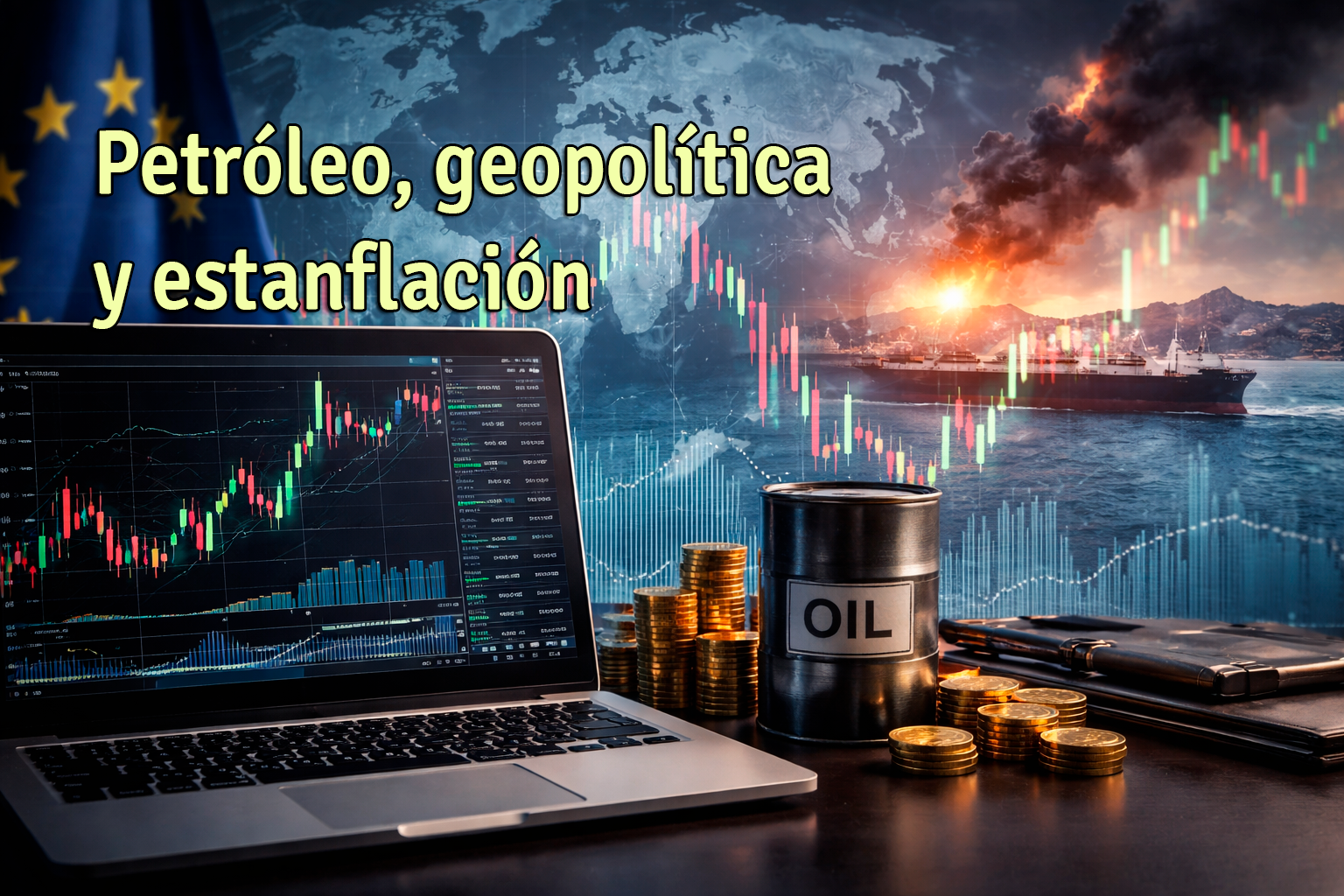 etróleo, geopolítica y estanflación: las 3 fuerzas que están moviendo el trading en Europa ahora mismo