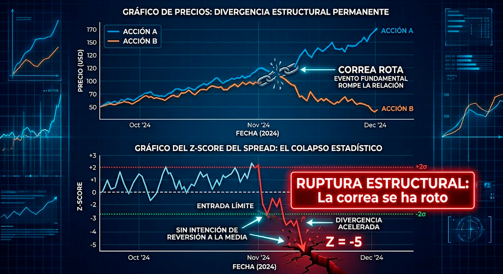Divergencia estructural permanente