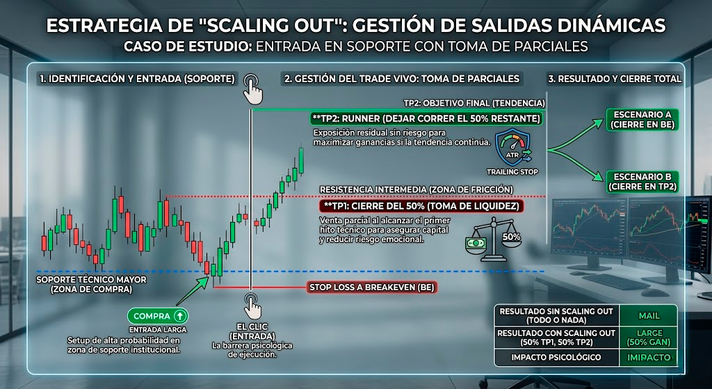 Gestión de salidas dinámicas