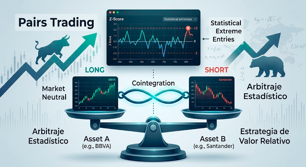 Arbitraje estadístico y trading de pares
