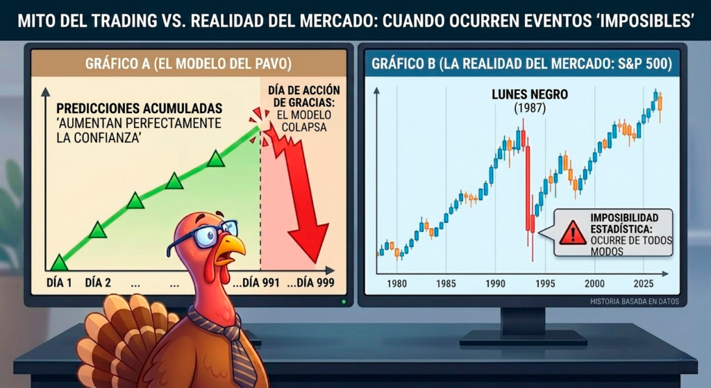 El Lunes Negro de 1987 vs. El Pavo