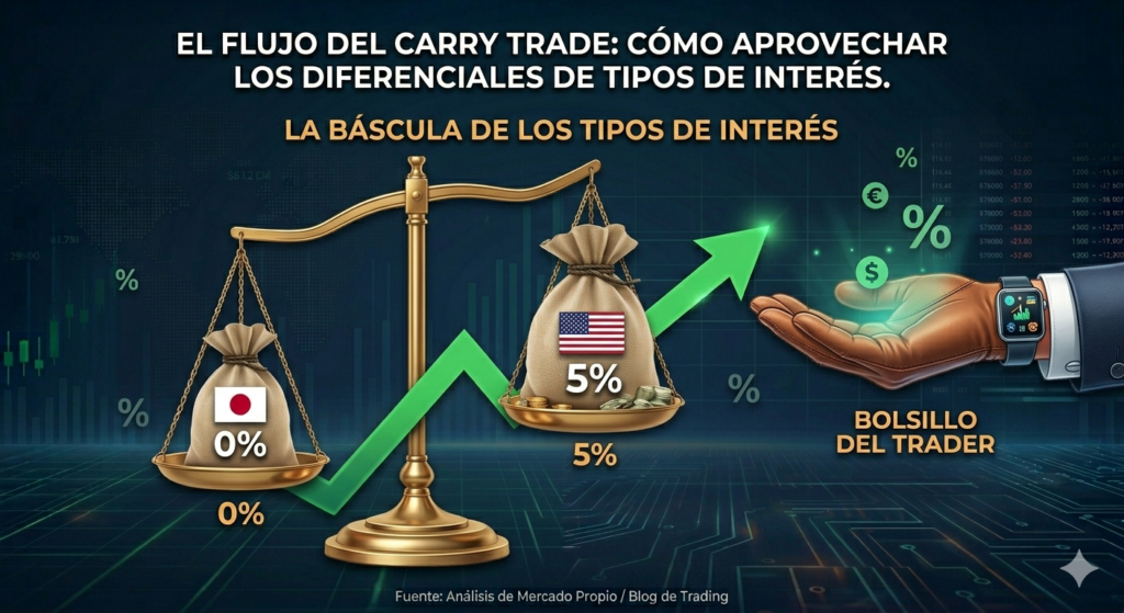 el flujo del carry trade