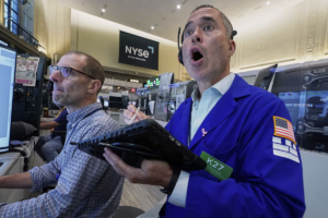 Un operador de la Bolsa de Nueva York, el 16 de junio