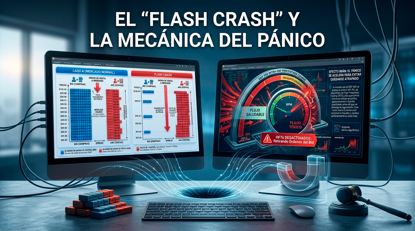 El "Flash Crash" y la Mecánica del Pánico