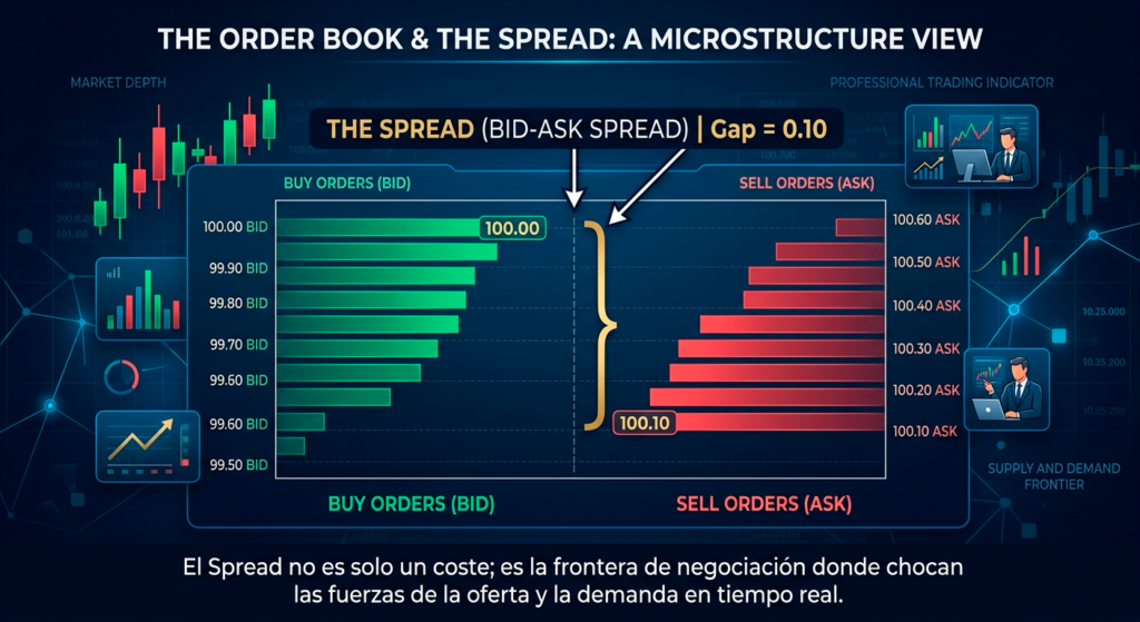 Order book y Spread