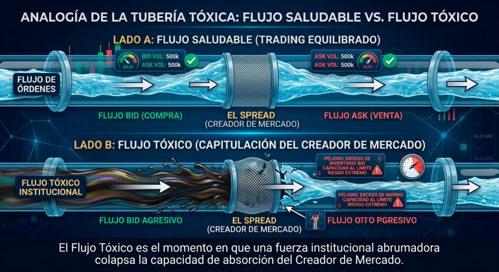 La analogía de la tubería tóxica