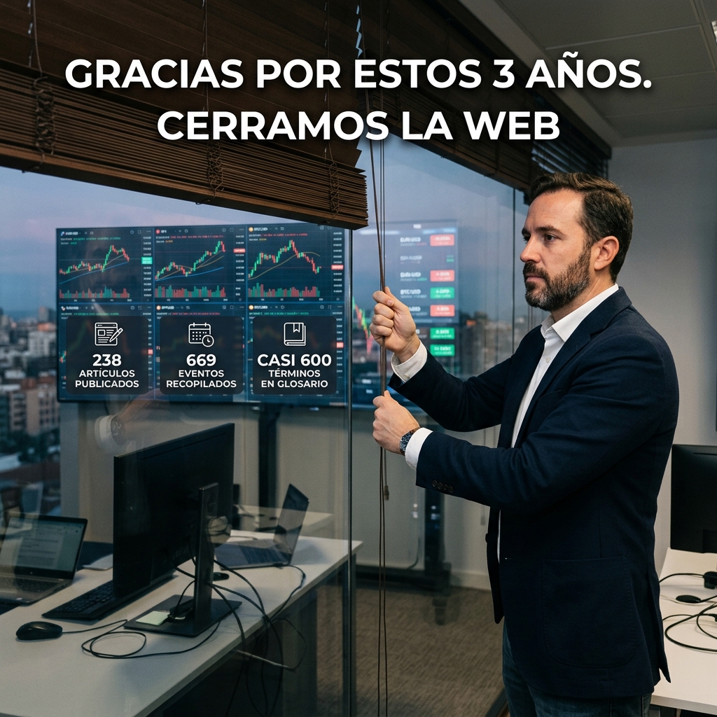 Gracias por estos 3 años. Cerramos la web